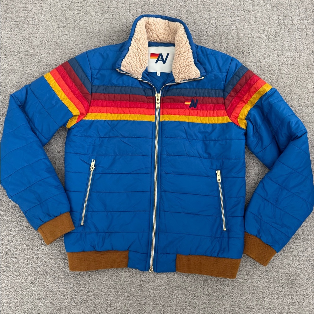 Aviator Nation Stipe Jacket